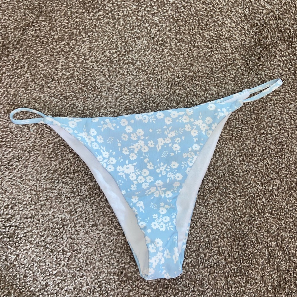 Pacsun high leg floral bikini bottom